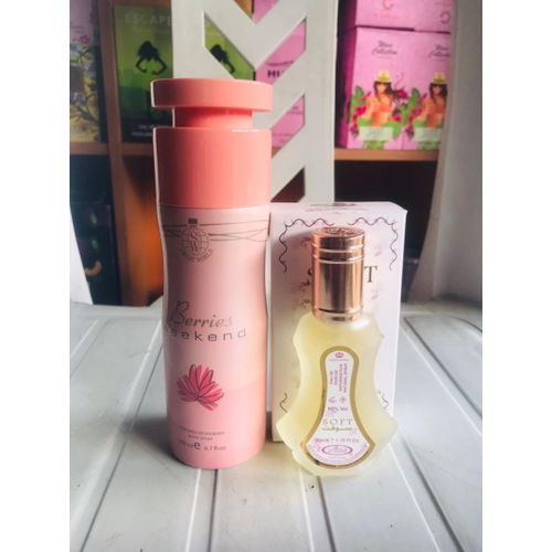Soft - Al-Rehab Eau De Perfume Spray And Berries Body Weekend Body Spray