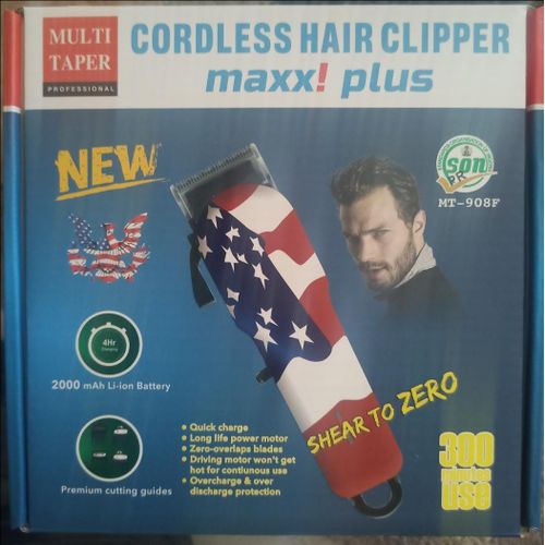 Authentic Professional Electric Rechargeable Hair Clipper