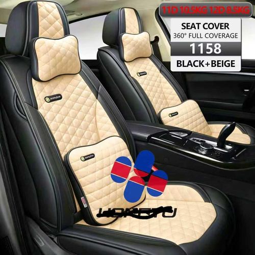 Pure leather smiles car seat cover suitable for cars and suv