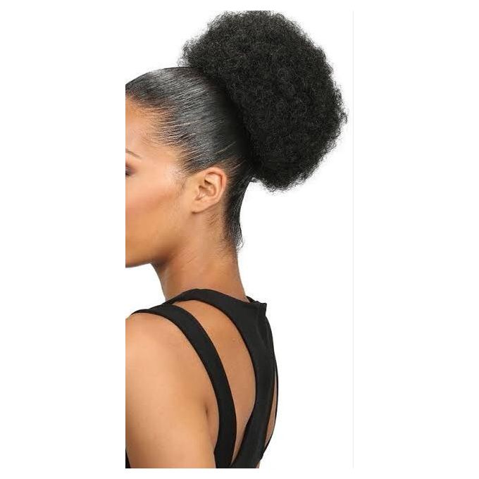 Universal Afro Kinky Curly Wrap Drawstring Puff Ponytail Hair ...