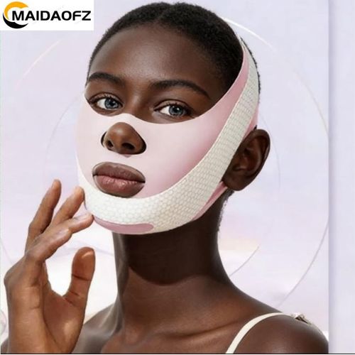 V-Line Face Shaped Facial Slimming Bandage for Toning and Double Chin Reduction, Relaxation Sleep Face Lift
