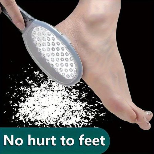 High-Quality 304 Stainless Steel Foot File Double Sided Callus Remover For Dead Skin Professional Pedicure Tools Callous Scraper