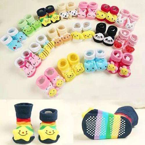 6 Pairs NEW BORN TODDLER BOOTIES GIFT SET