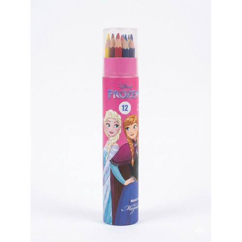 Disney Frozen 12-Piece Colored Pencils Cylinder Set