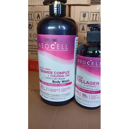 NEOCELL. Super Collagen + Vitamin C Body wash and lotion