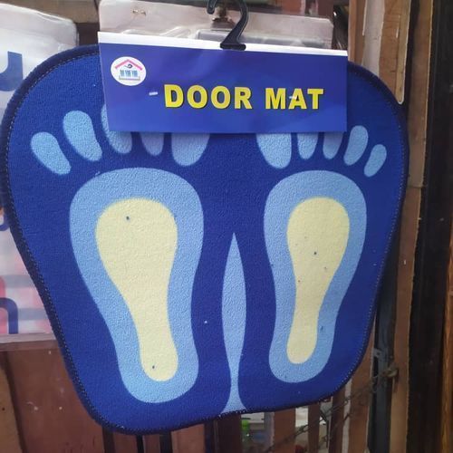 Cute Footprints Big Feet Shape Mat