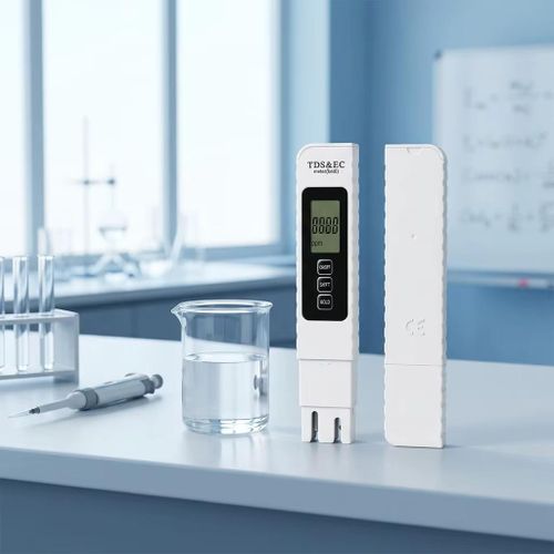 Digital TDS Meter with LCD Display Capable of Showing Purity, Total Dissolved Solids (TDS), And Conductivity (EC), Suitable for Aquarium Filters