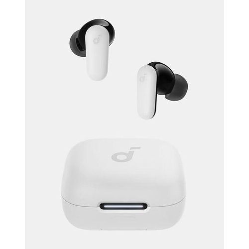 by Anker R50i NC Wireless Bluetooth Earphones, Powerful and Smart Noise Cancelling, Powerful Bass, 45 Hours Playtime, 2-in-1 Case and Phone Stand, IP54, Bluetooth 5.4
