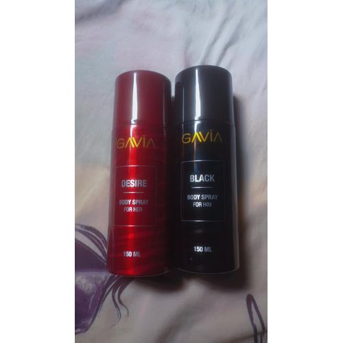 Desire and Black BODY SPRAY - 150ml