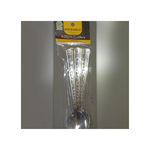 Senior Cutlery Stainless Steel 6Pcs Spoon(God's Great) Xl