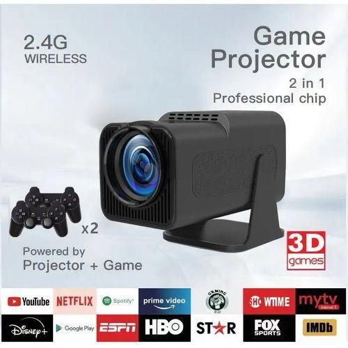 4K 5G Projector SMART Portable With ANDROID Apps,Mini Projector Home Cinema Theatre TV Ultra HD With WiFi 6 And Bluetooth 5.0/300 ANSI Native Outdoor Movie Projector, Portable