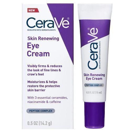Cerave Skin Renewing Eye Cream- Anti-aging Eye Cream For Wrinkles And Fine Lines