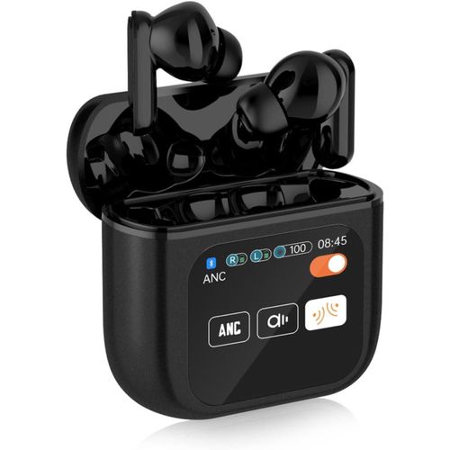 SE-60 Wireless Bluetooth Headset Stereo Wireless Bluetooth 5.4 Music Headset IP4 Waterproof Headset Sports Headset Call Noise Cancelling Woofer Headset Touch Screen HD Large Screen