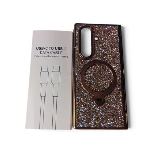 For z fold 8 ultra full body cover Case with privacy Screen protector and Type C to C data Cable