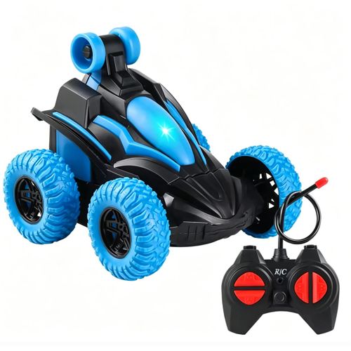 Children Remote Controlled Car Toys Boys' Wireless Remote-controlled Car Electric Tipping Bucket Rotating Stunt Off-road Vehicle