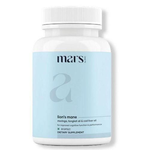 Pure Lion's Mane Caps w/Moringa, Tongkat Ali & Cod Liver Oil 60 Cap