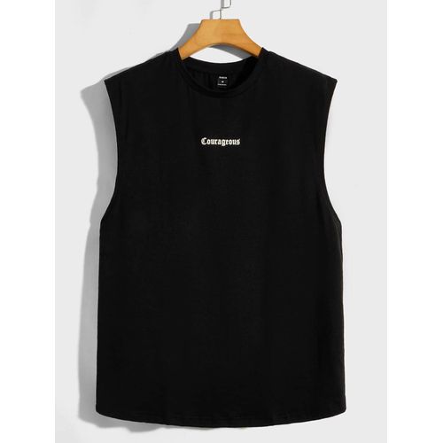 Men’s Black Tank Top - Classic Fit