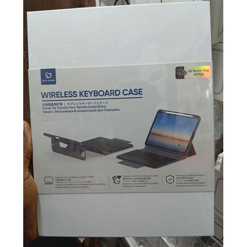 Wireless Keyboard Case for Samsung Galaxy Tab A11 Plus / A9 Plus - Black
