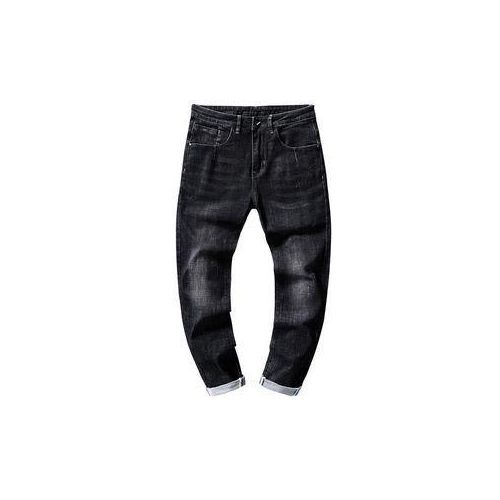 Non Faded Smart Quality Denim Jean Trouser For Men-Black