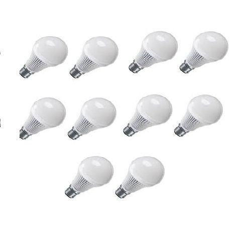 AKT 10 Pieces Of 5Watt LED Energy Saving White Light Bulb - Screw Base- AKT