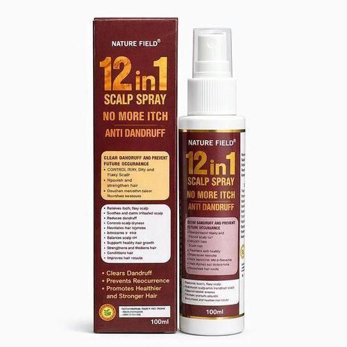12 in 1 Anti Dandruff scalp spray - No More Itchy - 100ml Nafdac no. A2-100728L