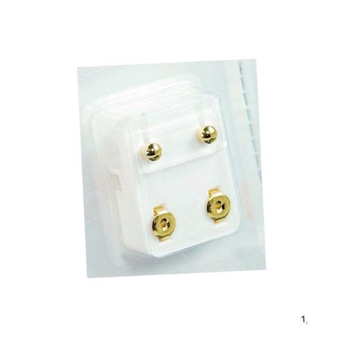 Ear piercing Steel Gold Plated Earrings For Women/Men/Babies