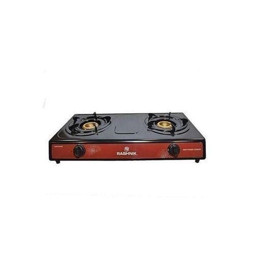 Rashnik 2-Burner Stainless Steel Table Top Gas Cooker