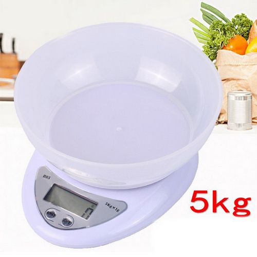 Electronic Kitchen Scale + Free Bowl
