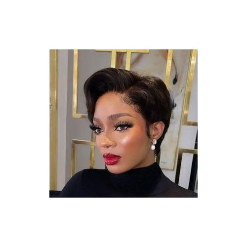 Tiwa pixie cut wig with frontal -natural colour