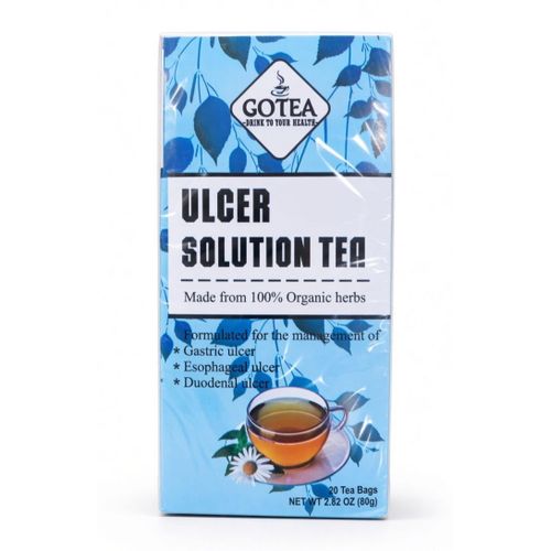 100% Organic Ulcer Solution Herbal Tea - 20 Tea Bags (80g)