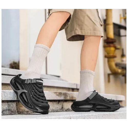 Sizes 42/43 (Shared size).black shoes are non slip, wear-resistant, and suitable for casual driving black