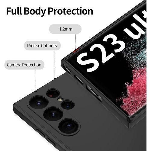 Samsung Galaxy S23 Ultra High Quality Solid Silicone Back Case