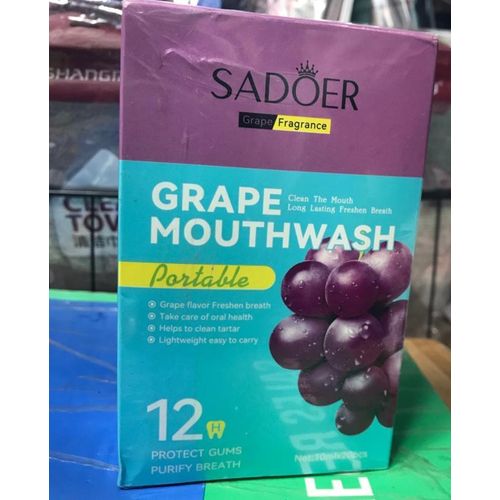 Sadoer grape sachet mouthwash