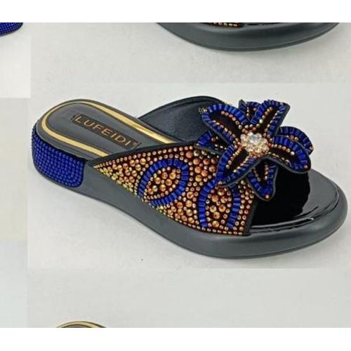 Fashion-Gorgeous Ladies Silipers Fashion-Gorgeous -Gorgeous Ladies Slippers-Blue