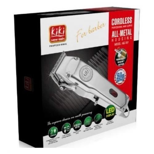 All Metal Cordless Rechargeable Hair Clipper (NEW-MODEL)