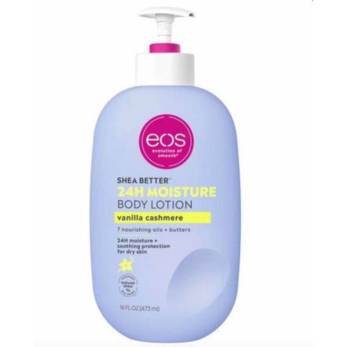 Shea Better 24H Moisture Vanilla Cashmere Lotion 473ml-Eos