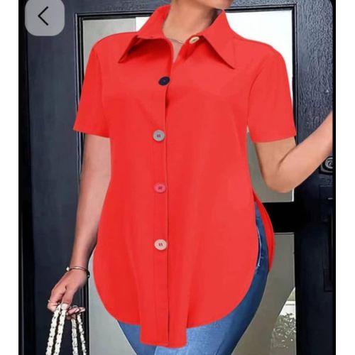 A two slitted side shirt