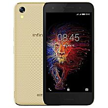 Hot 5 Lite (X559) 5.5-Inch HD (1GB RAM, 16GB ROM) Android 7 Nougat, 8MP + 5MP Dual SIM 3G Smartphone - Gold