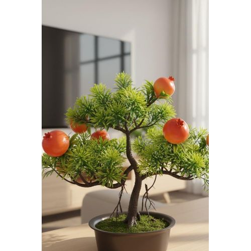 Vibrant Mini Artificial Potted Flower - Aesthetic Home & Office Decor