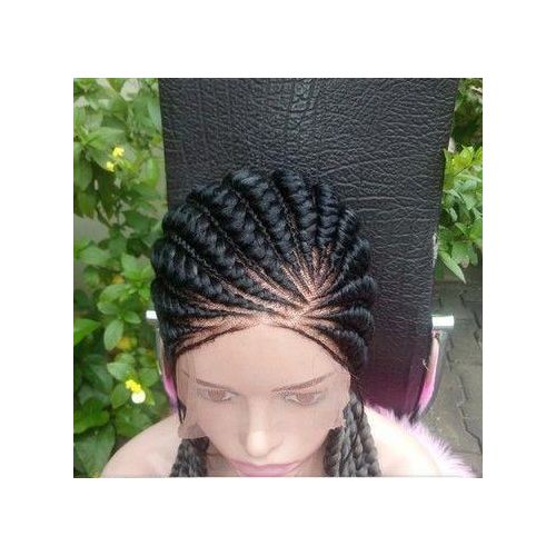 African Bogus braided hair wig