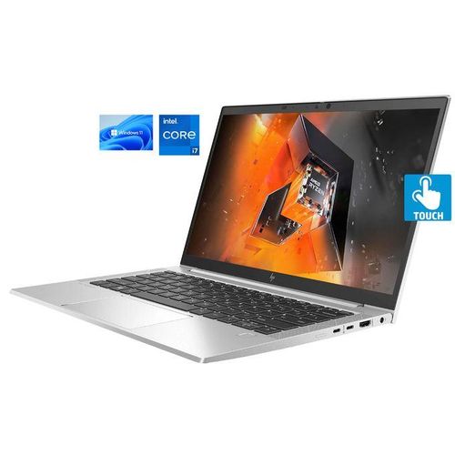 EliteBook G6 Laptop- Intel Core I7- TOUCHSCREEN -12GB RAM/512GB SSD/Backlit Keyboard/FP Reader Windows 11 Pro+ BAG