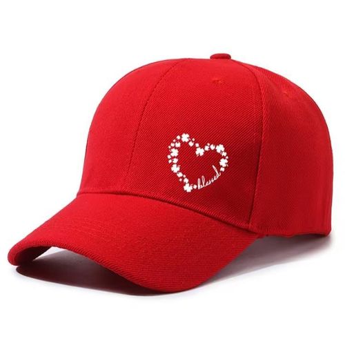 Love Design Quality Face Cap: Red