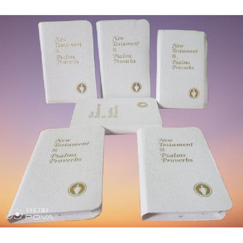 Pocket New Testament With Psalms & Proverbs Hardcover- Pack Of 6