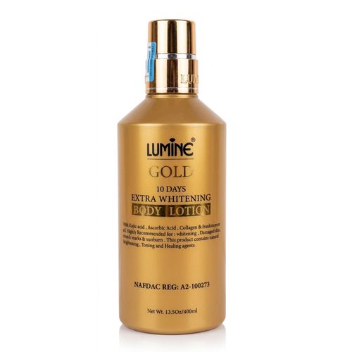 Gold 10 Days Body Lotion - Kojic Acid & Collagen - 400ml