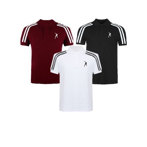 Men's Unique Quality Shoulder Design Polo - 3 In 1