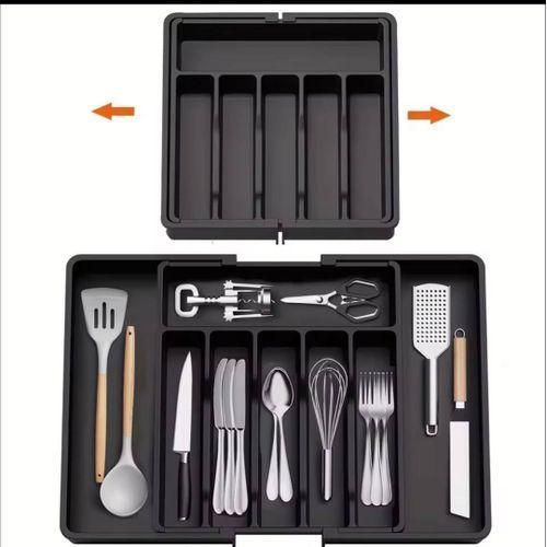 Expandable Cutlery Drawer Storage Box -