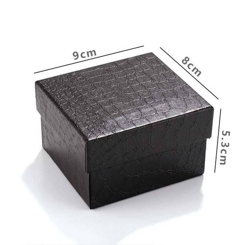 Luxury Black Gift Box With Lid-Jewelry Watch & Small Gift Packaging Box