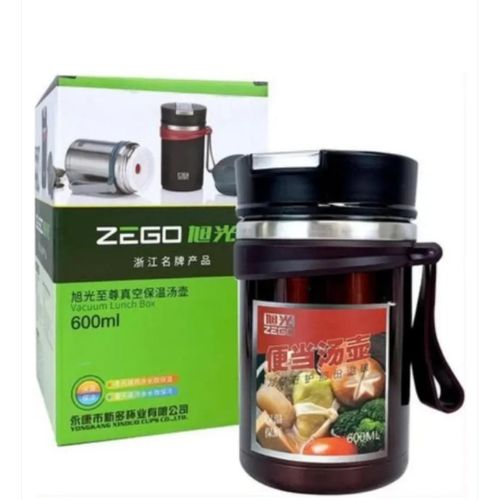 ZEGO Stainless Steel Vacuum insulated food flask -600ml