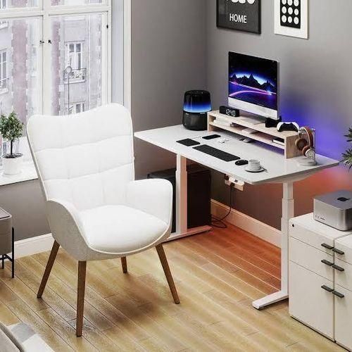 Modern Adjustable Height Electric Standing Desk(1.2mtr) White