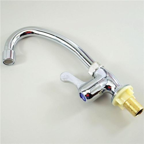 Stainless Steel Hot Cold Water Mixed Bathroom Sink Tap Durable Washbasin Faucet Tap